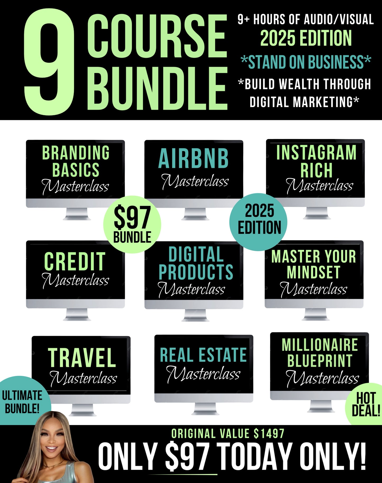 The Ultimate 9-Course Millionaire Blueprint Bundle – 2025 Edition