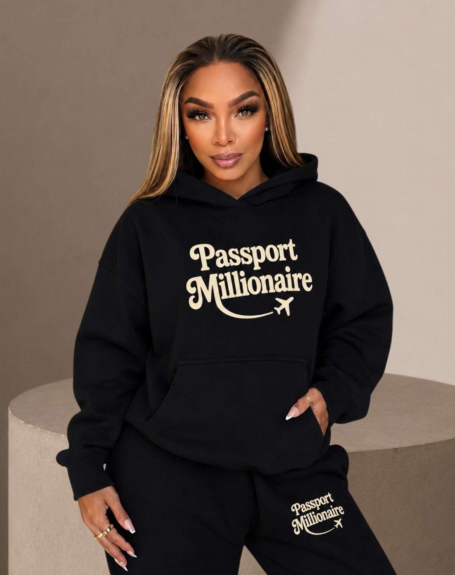 Passport Millionaire Hoodie Set