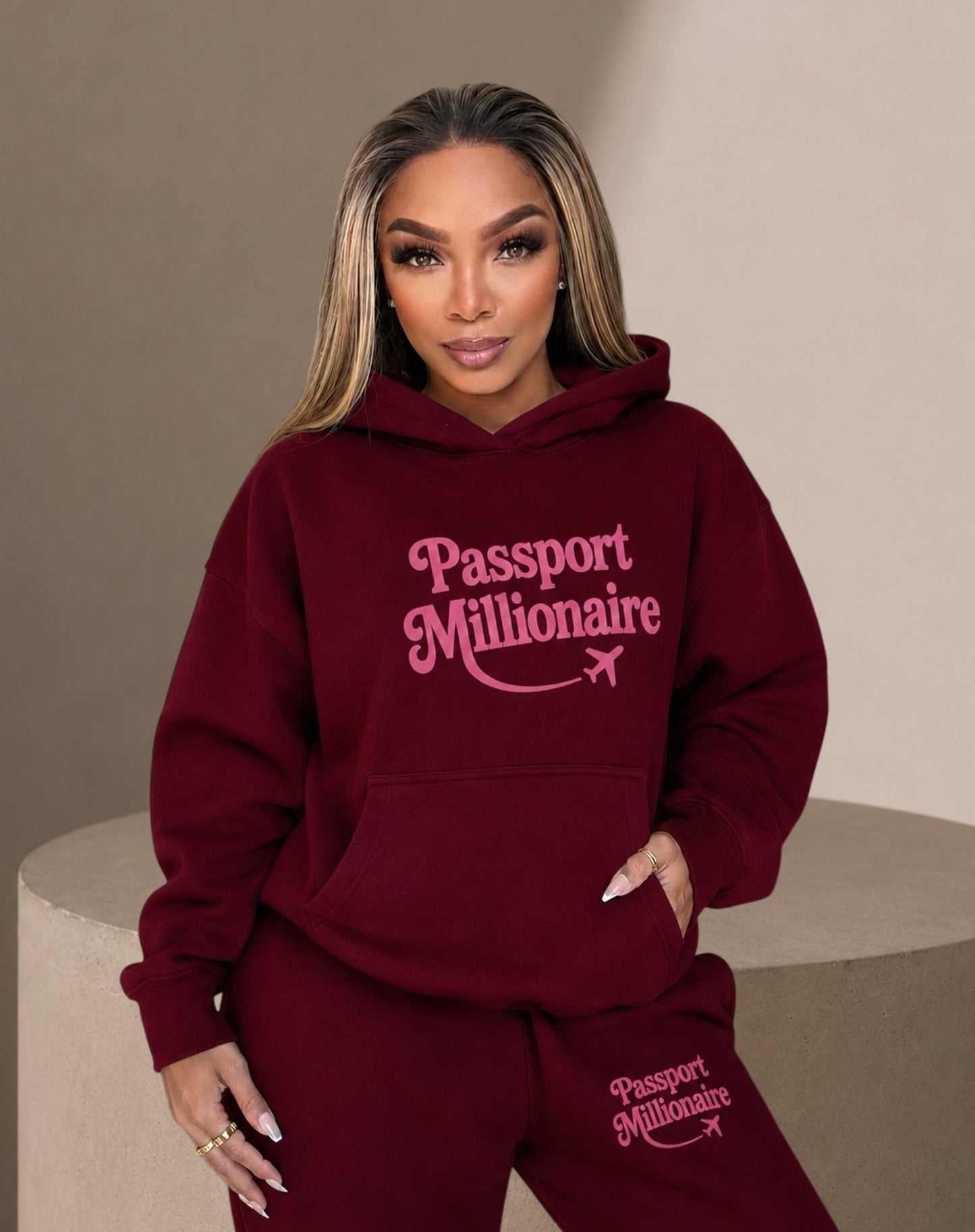Passport Millionaire Hoodie Set
