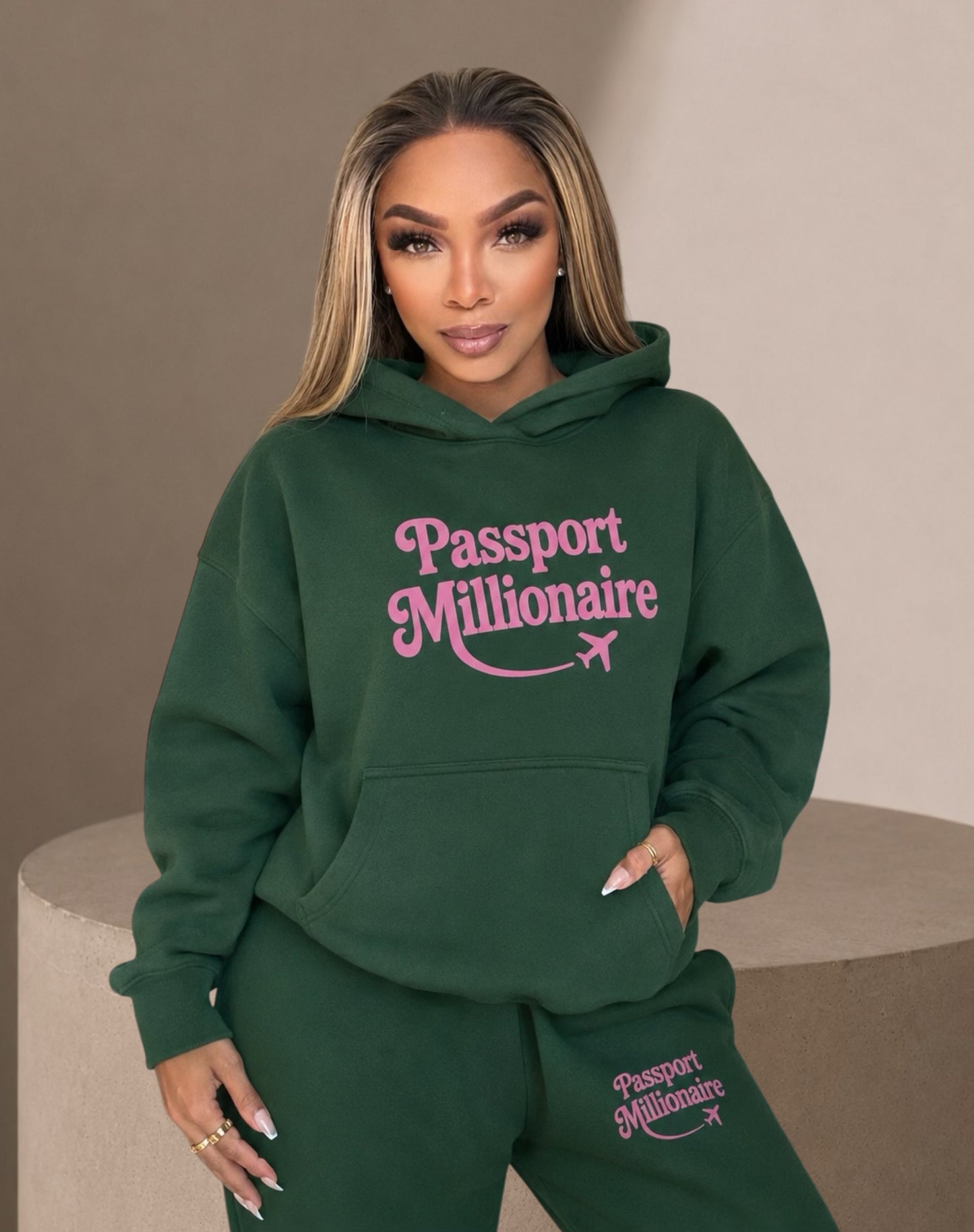 Passport Millionaire Hoodie Set