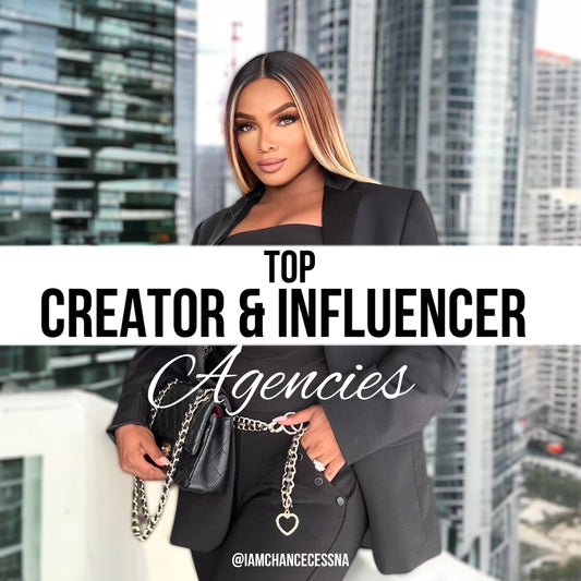 Get My List of the TOP Influencer Agencies