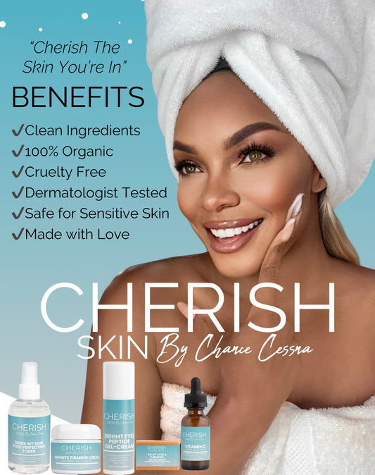 ✨ Cherish Skin 5 Step Radiant Glow Method — 5 Steps to Radiant, Beautiful, Youthful, Poreless Skin ✨