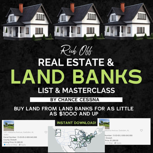 Rich Off Real Estate and Land Banks