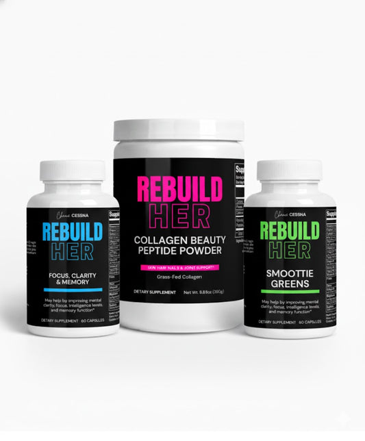 The Viral Glow Up Rebuild Her Vitamin Trio